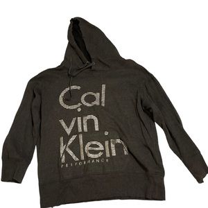 Calvin Klein grey hoodie. Size XL